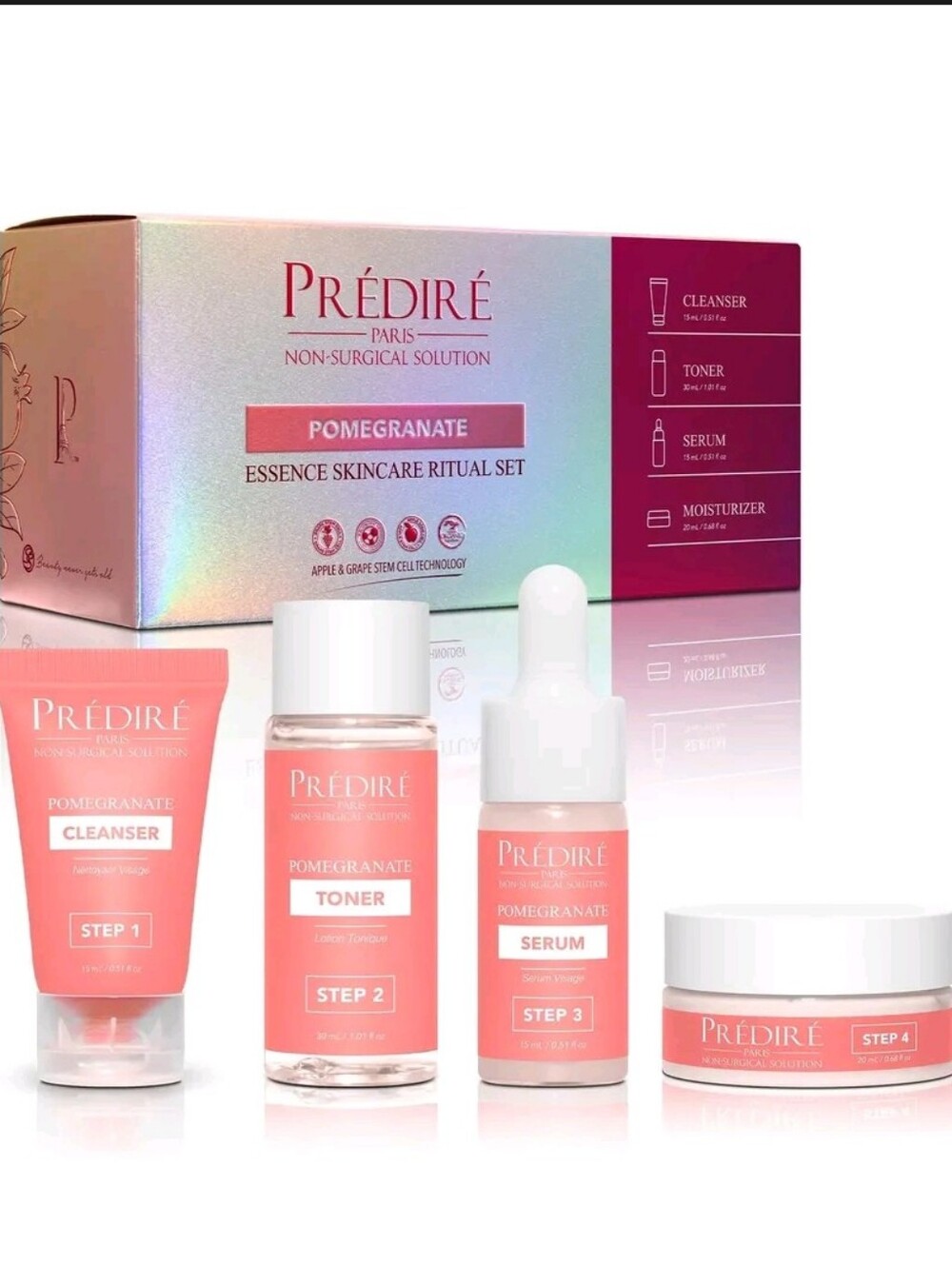 Prédiré ParisPomegranate Essence Skincare Ritual Set